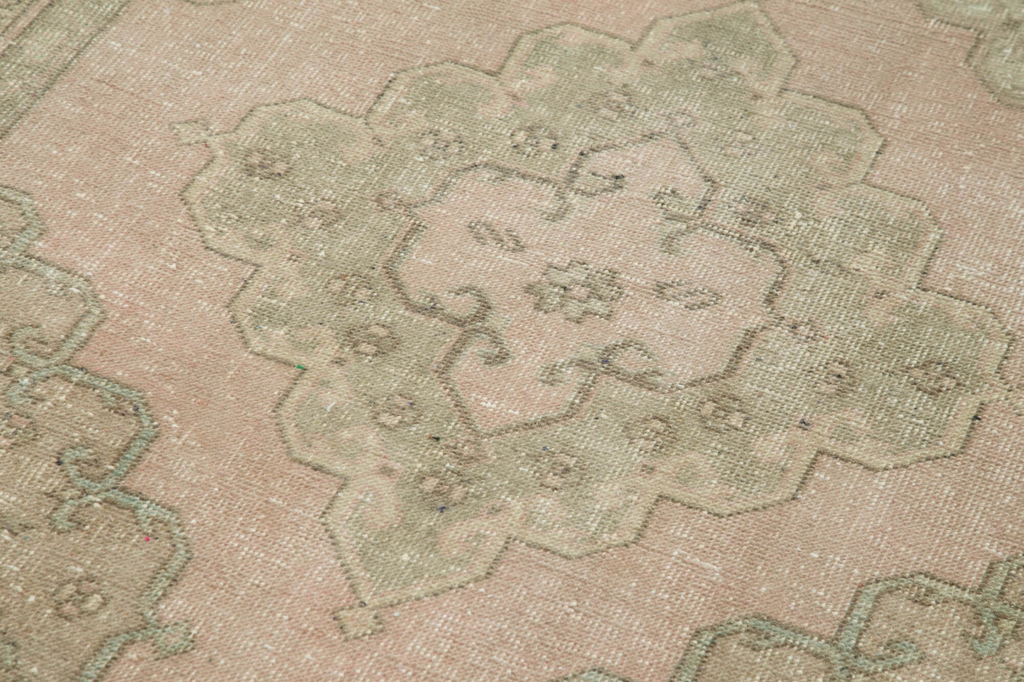 4x12 Beige Turkish Vintage Runner Rug - 28721