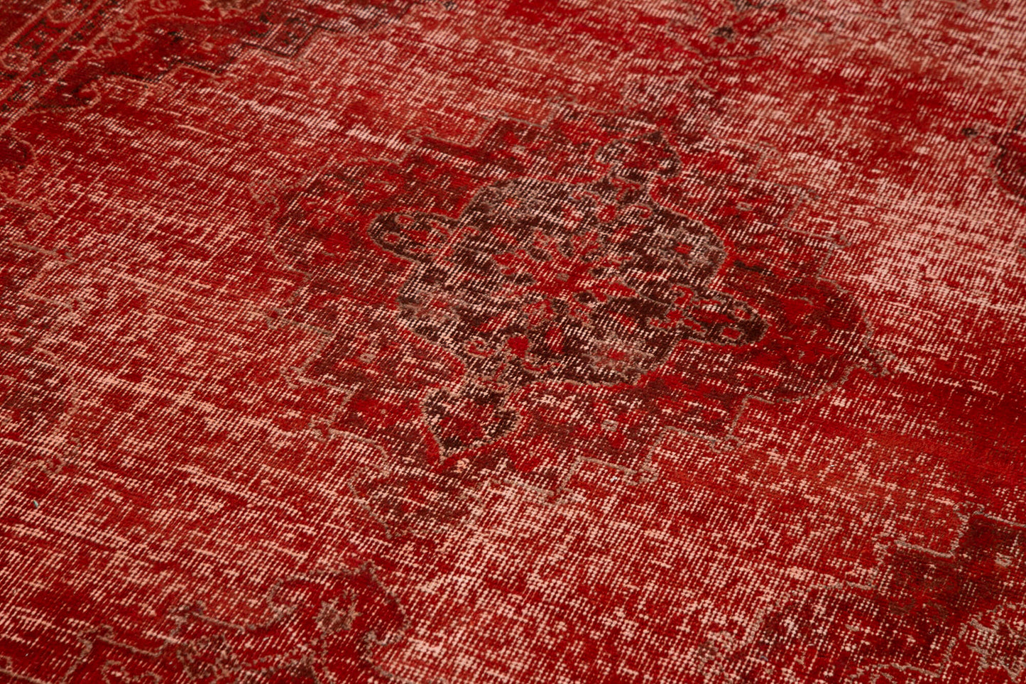 4x12 Red Turkish Over Dyed Runner Rug - 28732