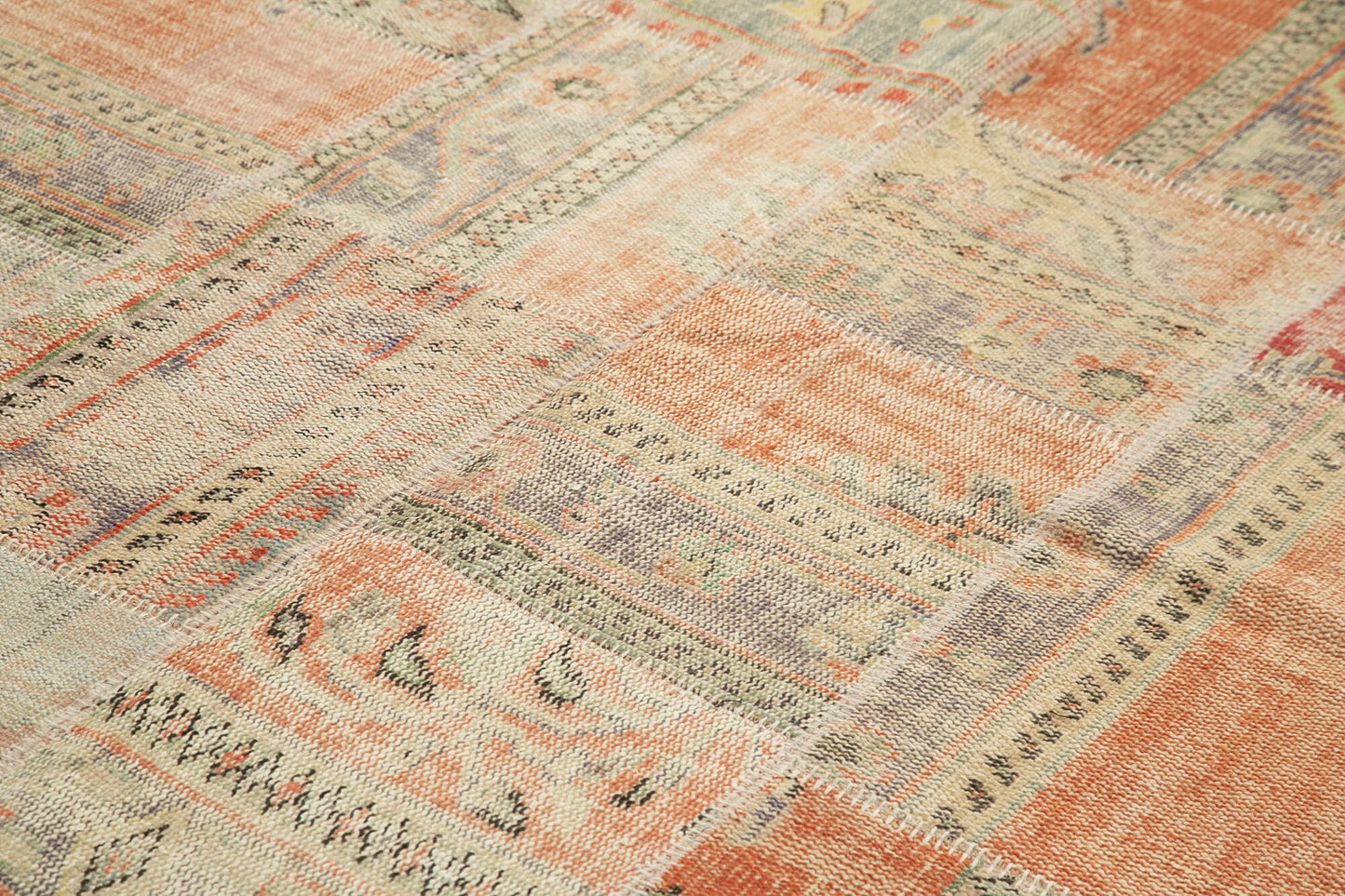 8x12 Multicolor Patchwork Rug- 28891