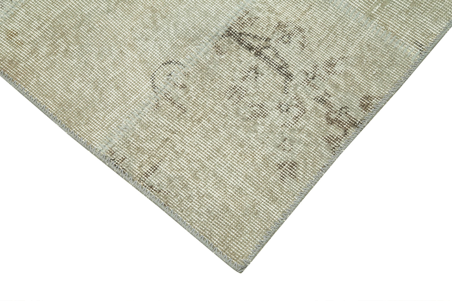 3x10 Beige Patchwork Runner Rug - 28977
