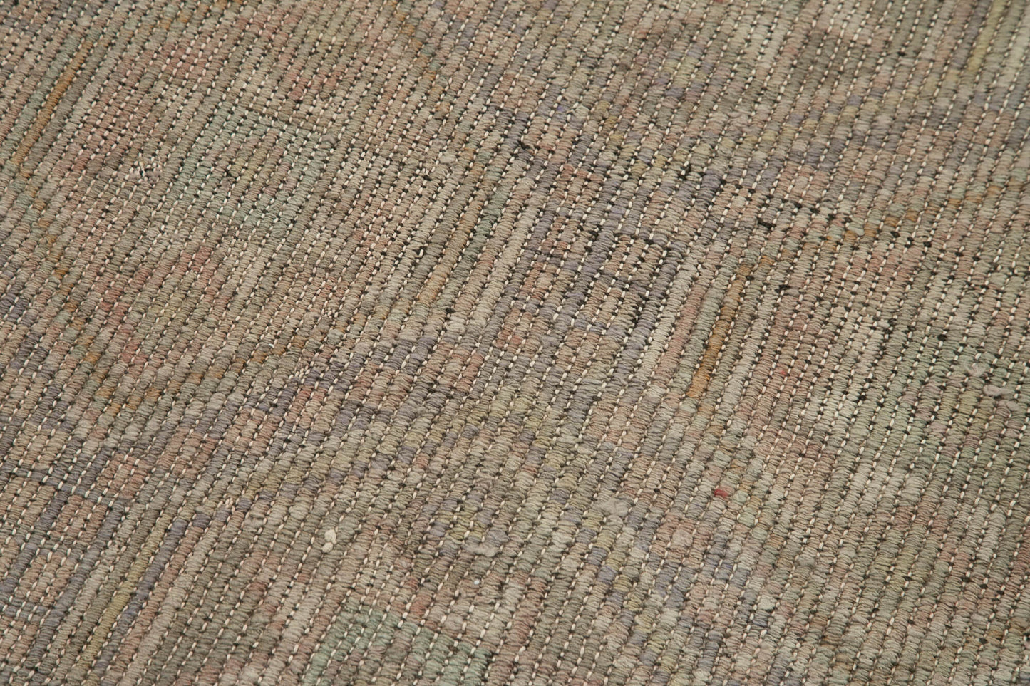 2x10 Grey Oriental Kilim Runner Rug - 29225