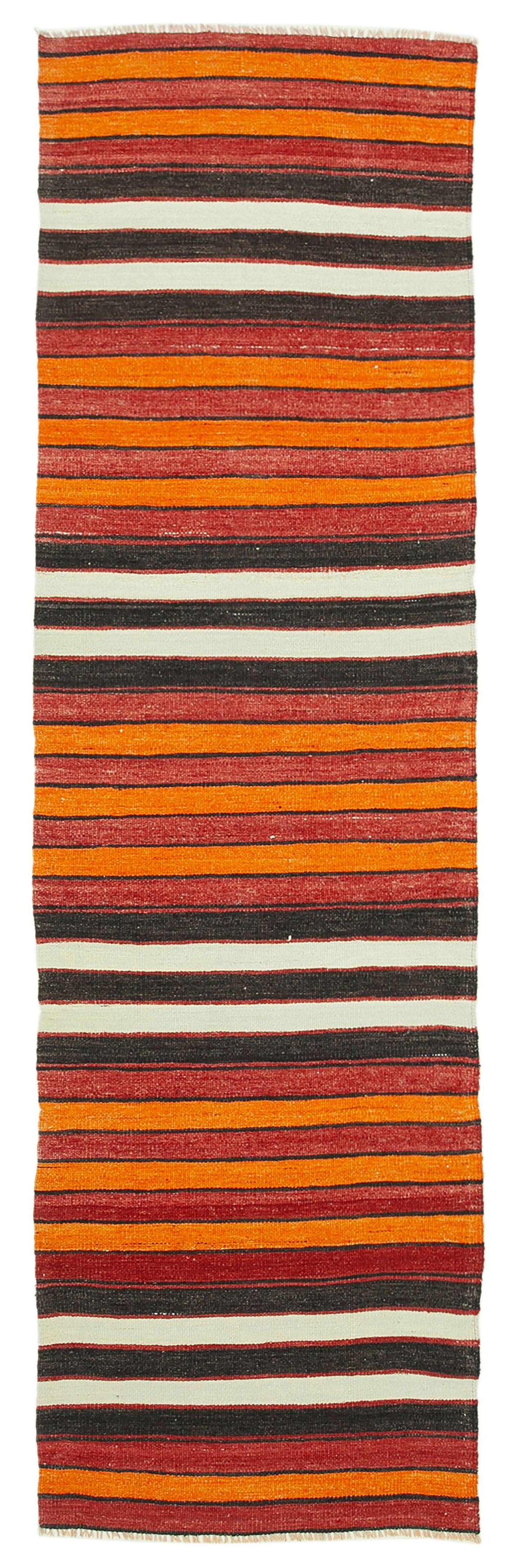 3x11 Multicolor Oriental Kilim Runner Rug - 29234