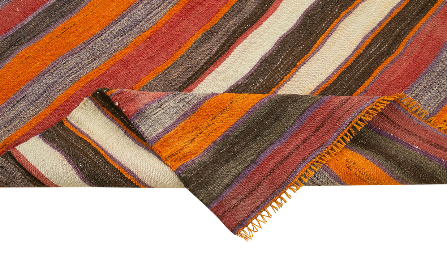 3x9 Multicolor Oriental Kilim Runner Rug - 29238