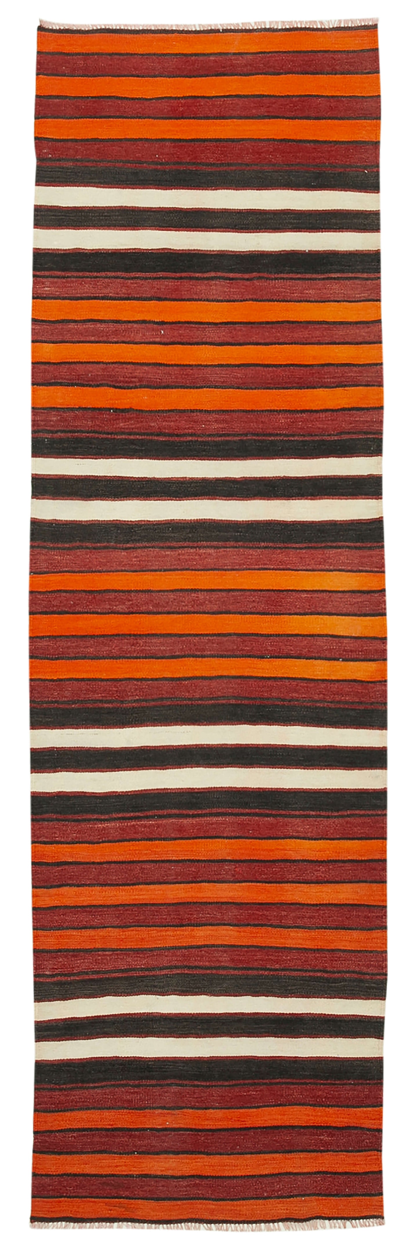 3x10 Multicolor Oriental Kilim Runner Rug - 29249