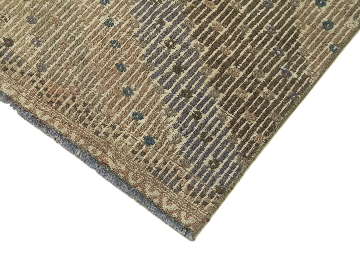 3x9 Beige Oriental Kilim Runner Rug - 29264