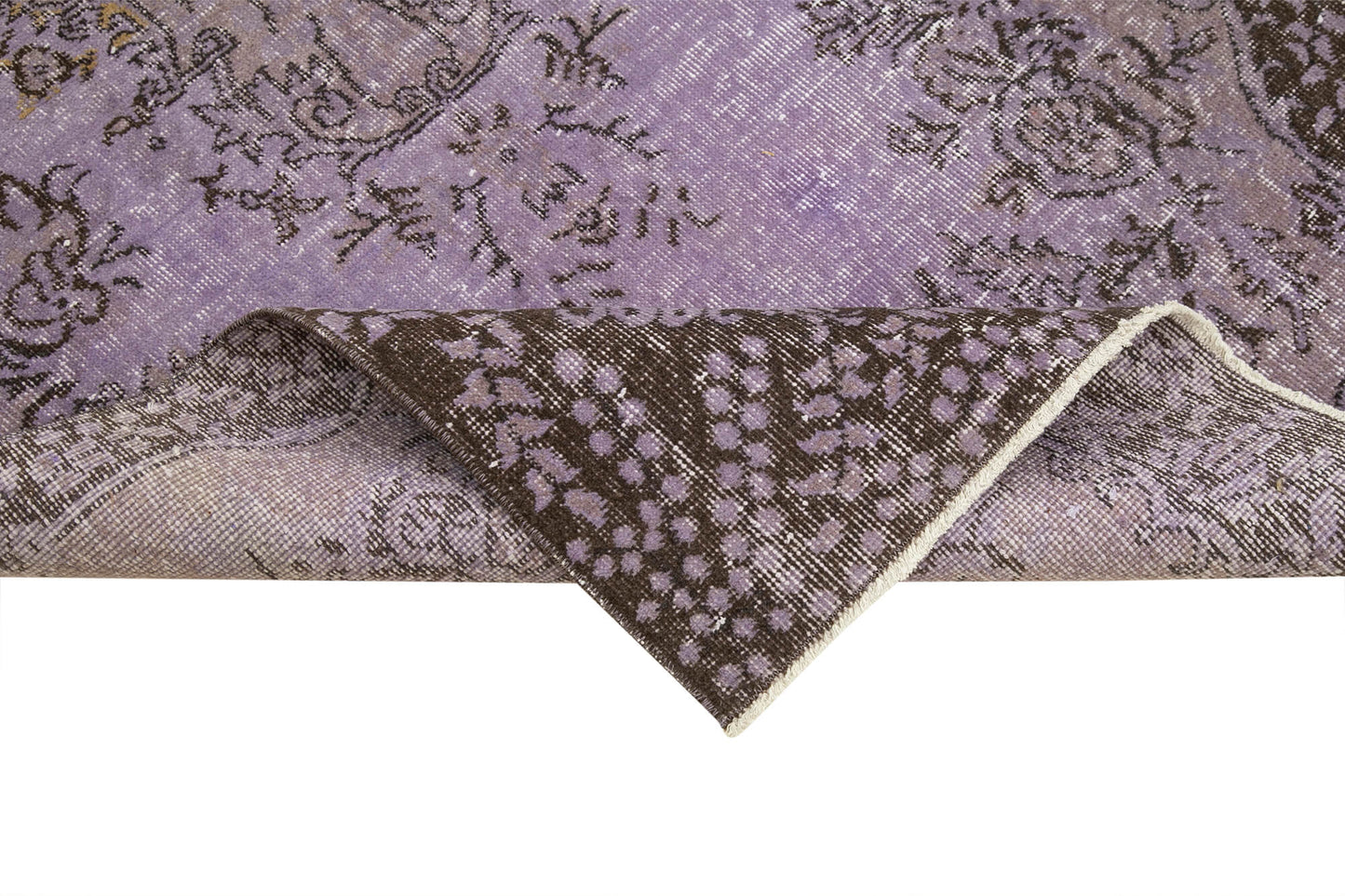 4x8 Purple Overdyed Rug - 29331