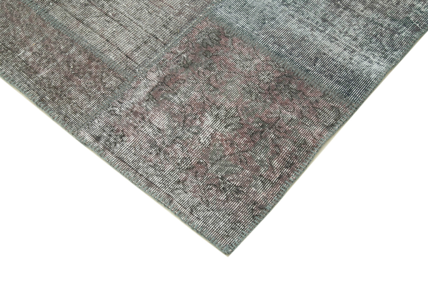 8x11 Grey Patchwork Rug- 29673