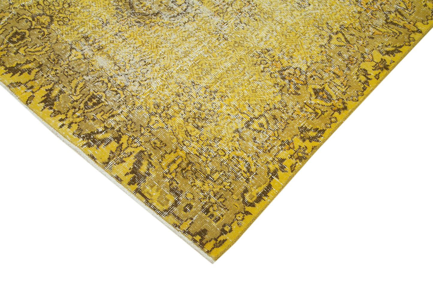 5x8 Yellow Overdyed Rug - 29880