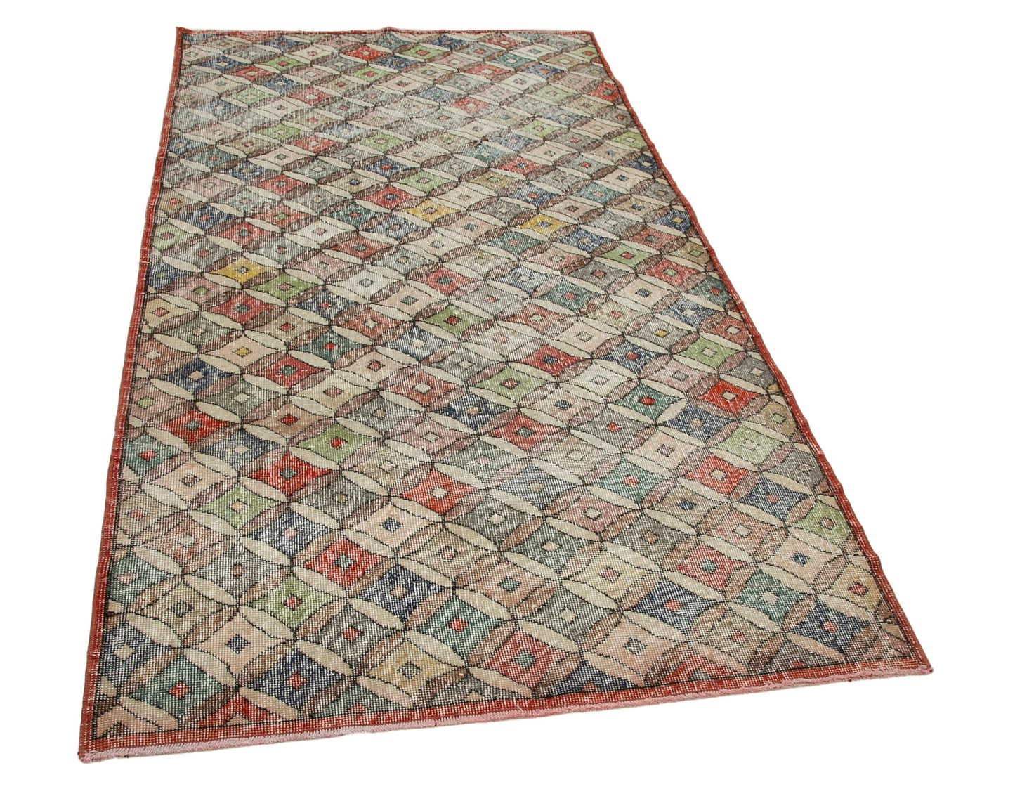 4x8 Beige Bohemian Rug - 29935