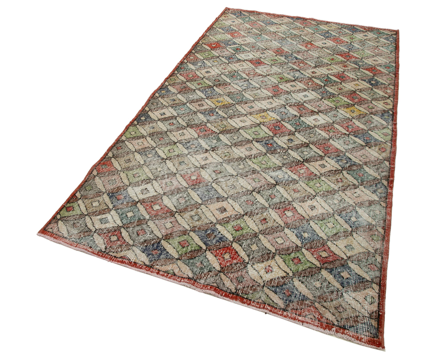 4x8 Beige Bohemian Rug - 29935