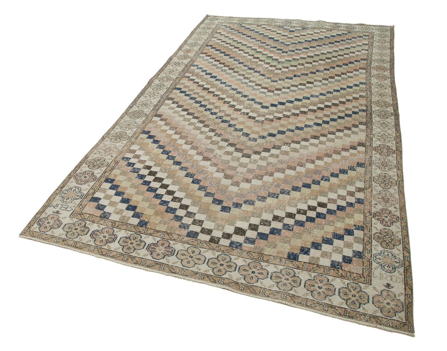 5x10 Beige Bohemian Rug - 29945