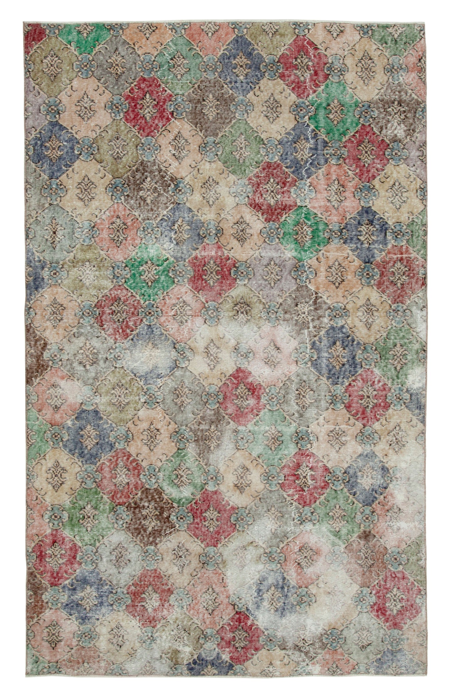 6x9 Beige Bohemian Rug - 29948