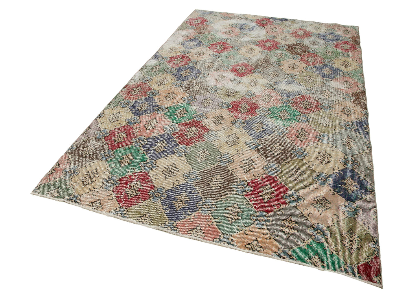 6x9 Beige Bohemian Rug - 29948