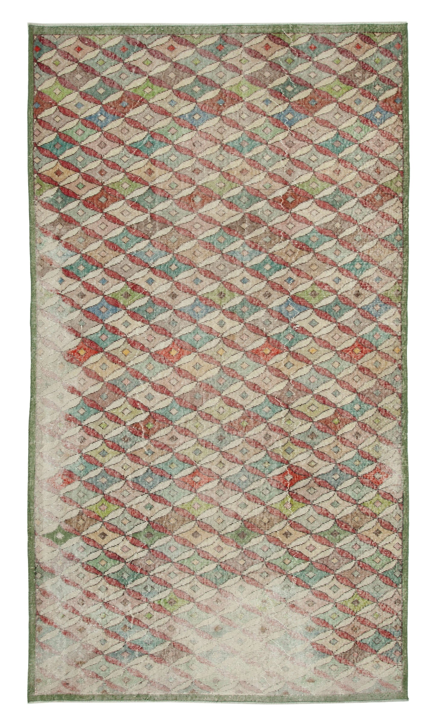 5x9 Beige Bohemian Rug - 29963