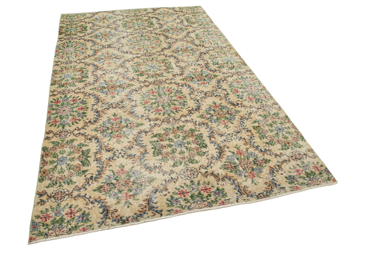 5x9 Beige Bohemian Rug - 29987