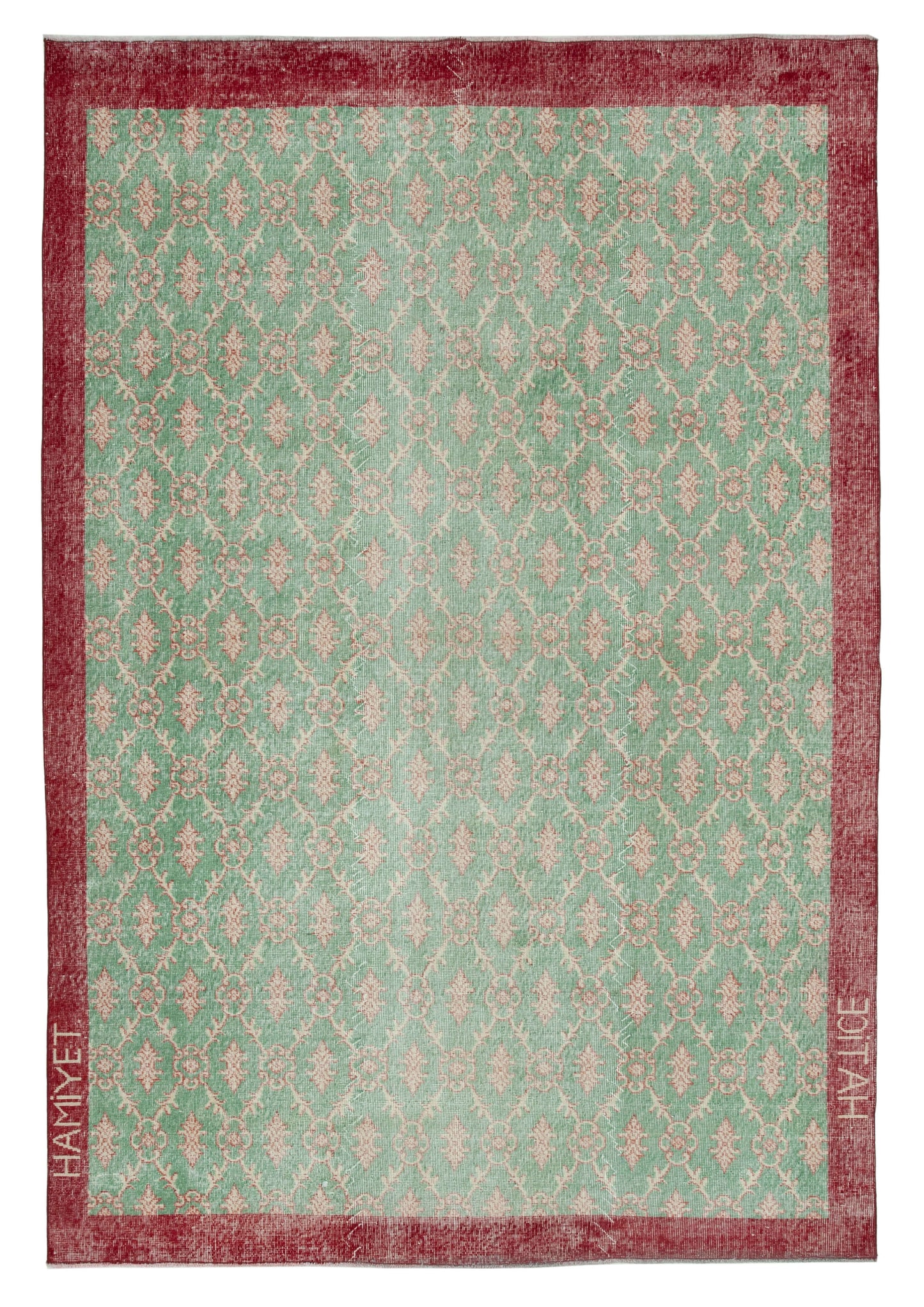 6x9 Green Bohemian Rug - 29995