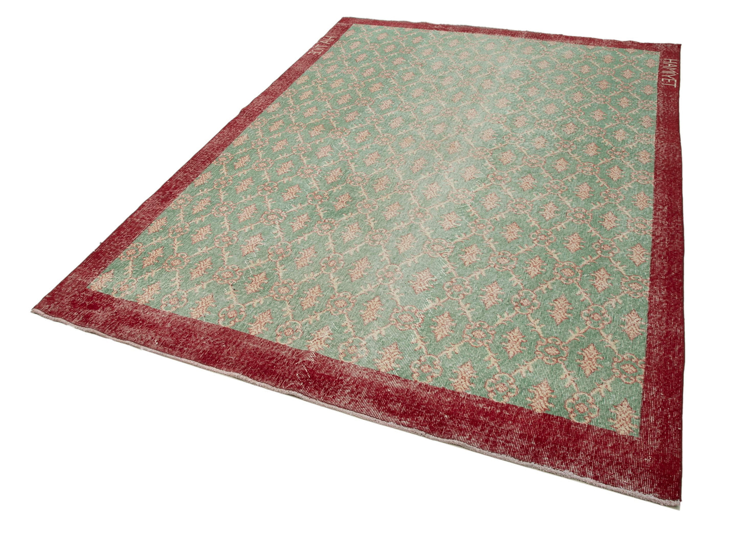 6x9 Green Bohemian Rug - 29995