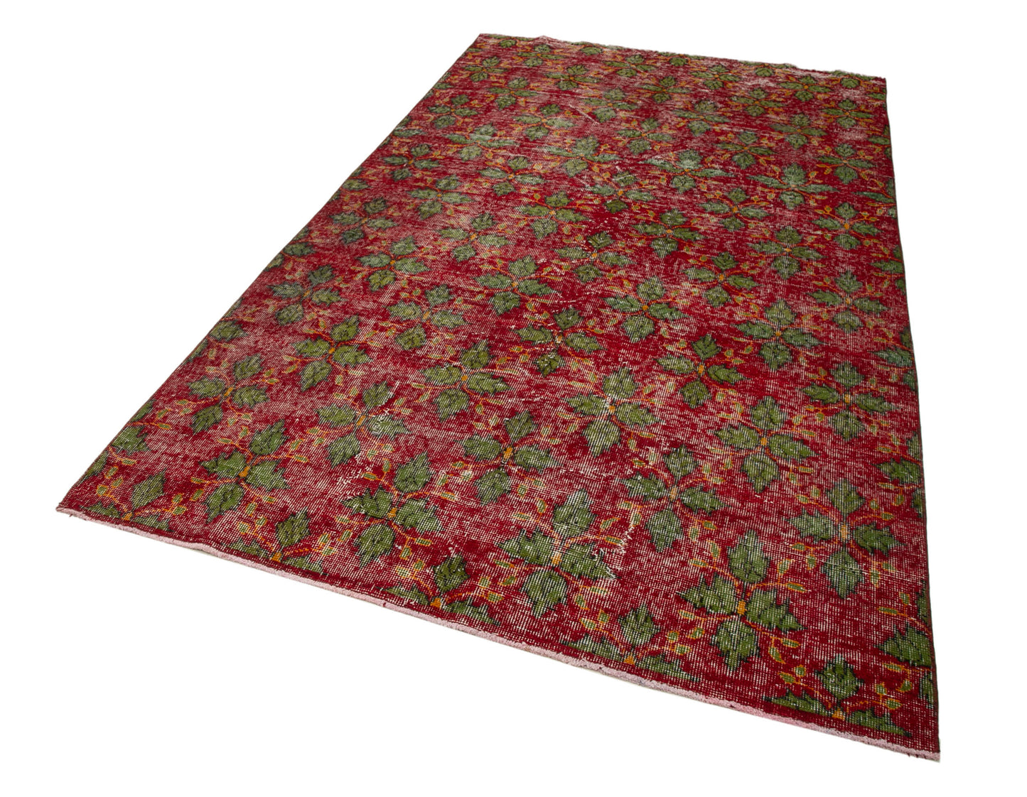 5x10 Red Bohemian Rug - 30006