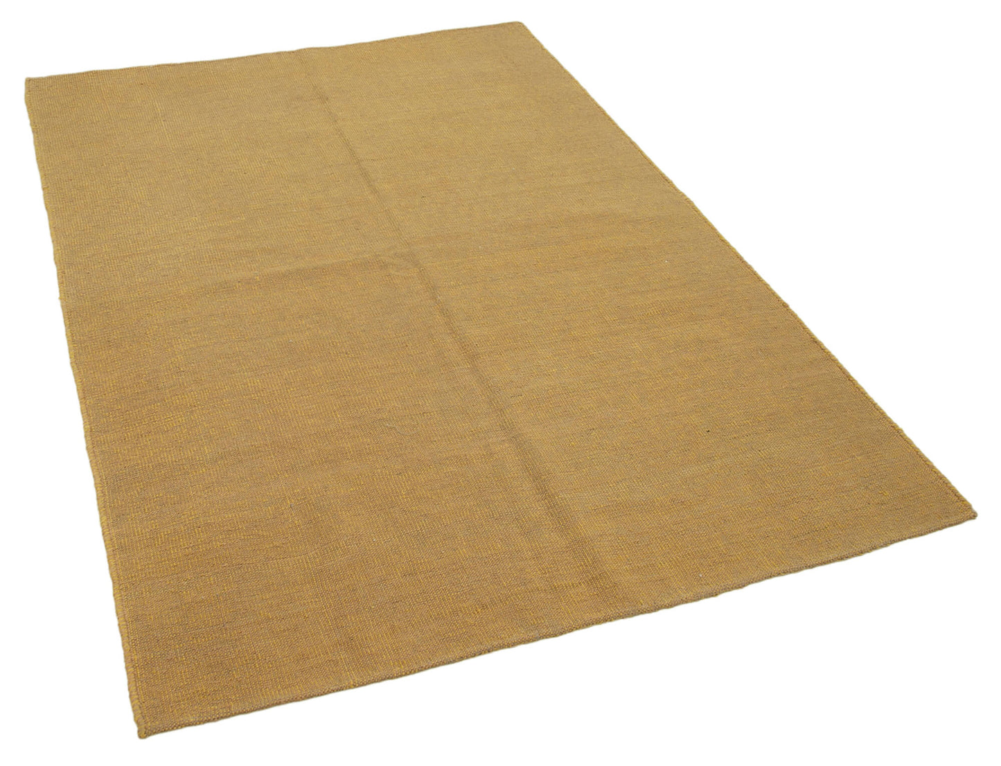 5x7 Yellow Contemporary Kilim Rug - 30134