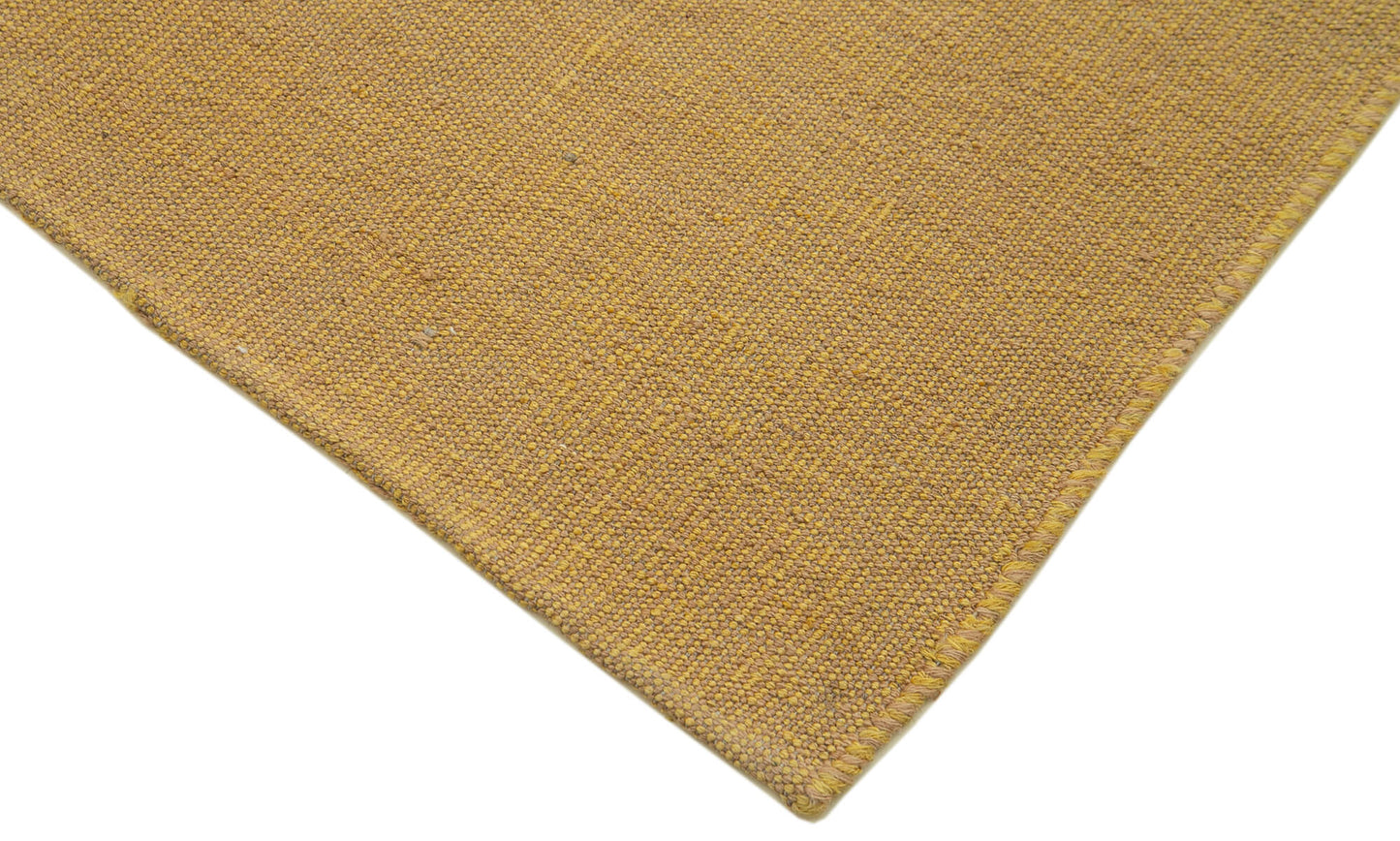 5x7 Yellow Contemporary Kilim Rug - 30134