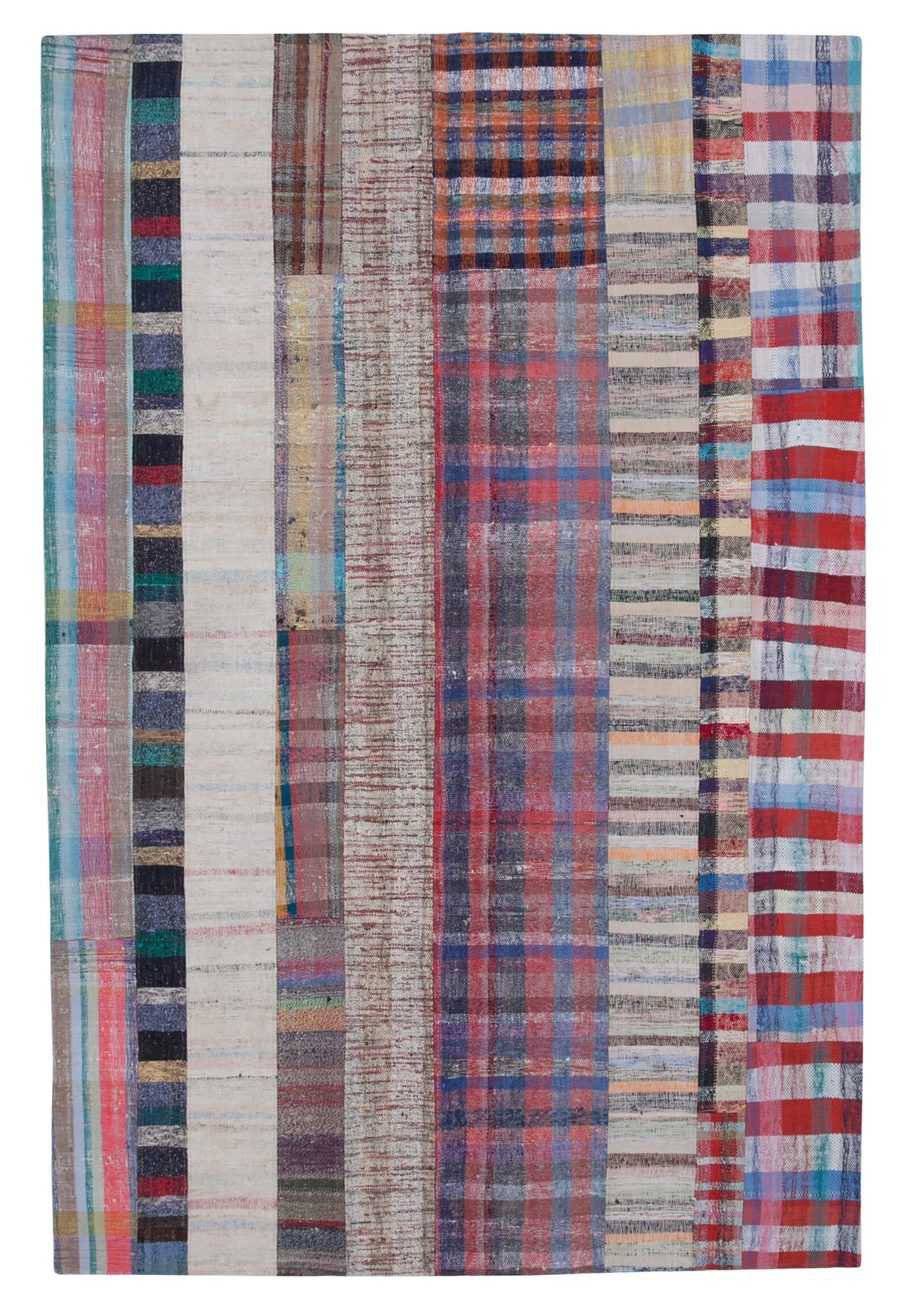 6x10 Multicolor Kilim Patchwork Rug - 30246