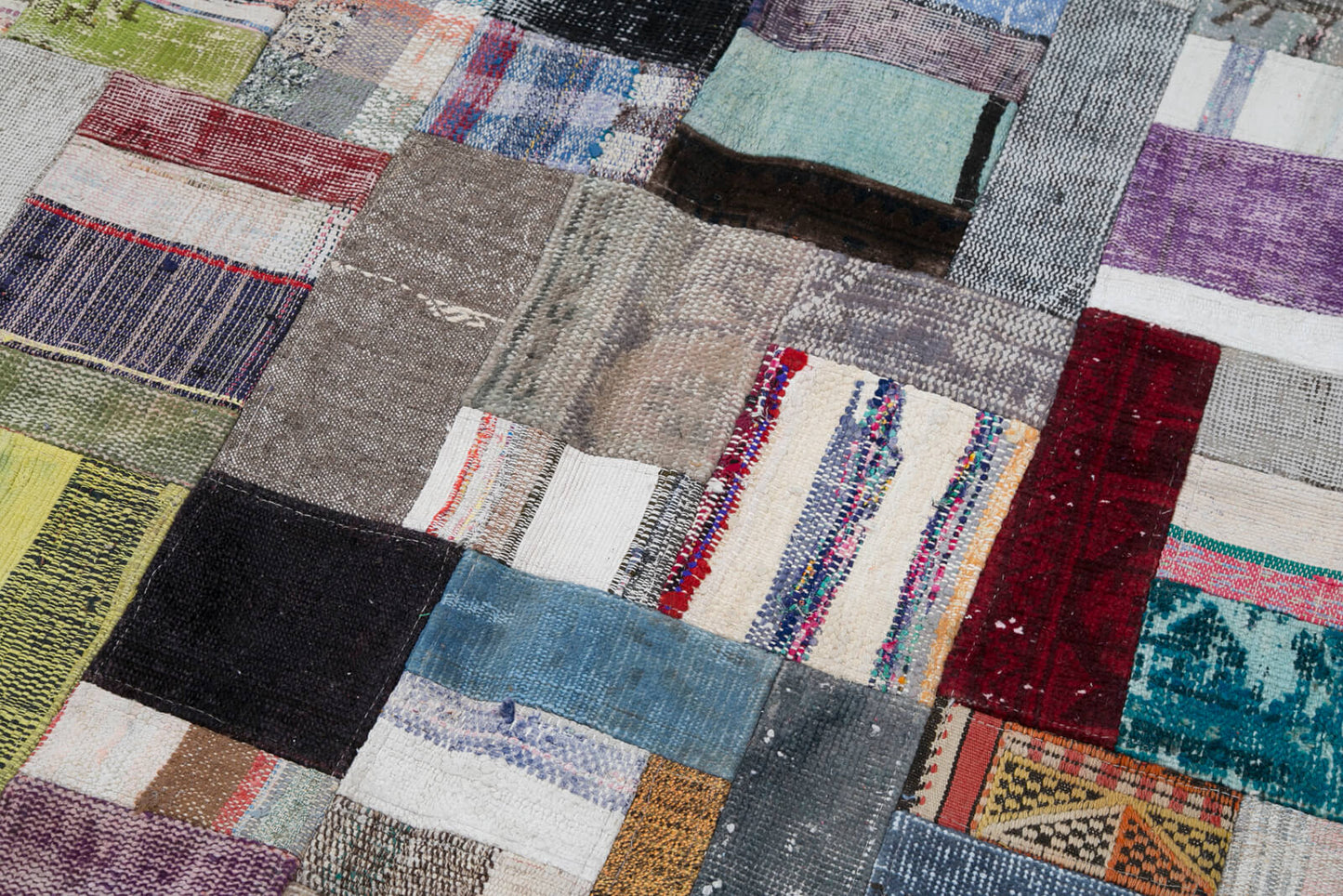 7x10 Multicolor Kilim Patchwork Rug - 30253