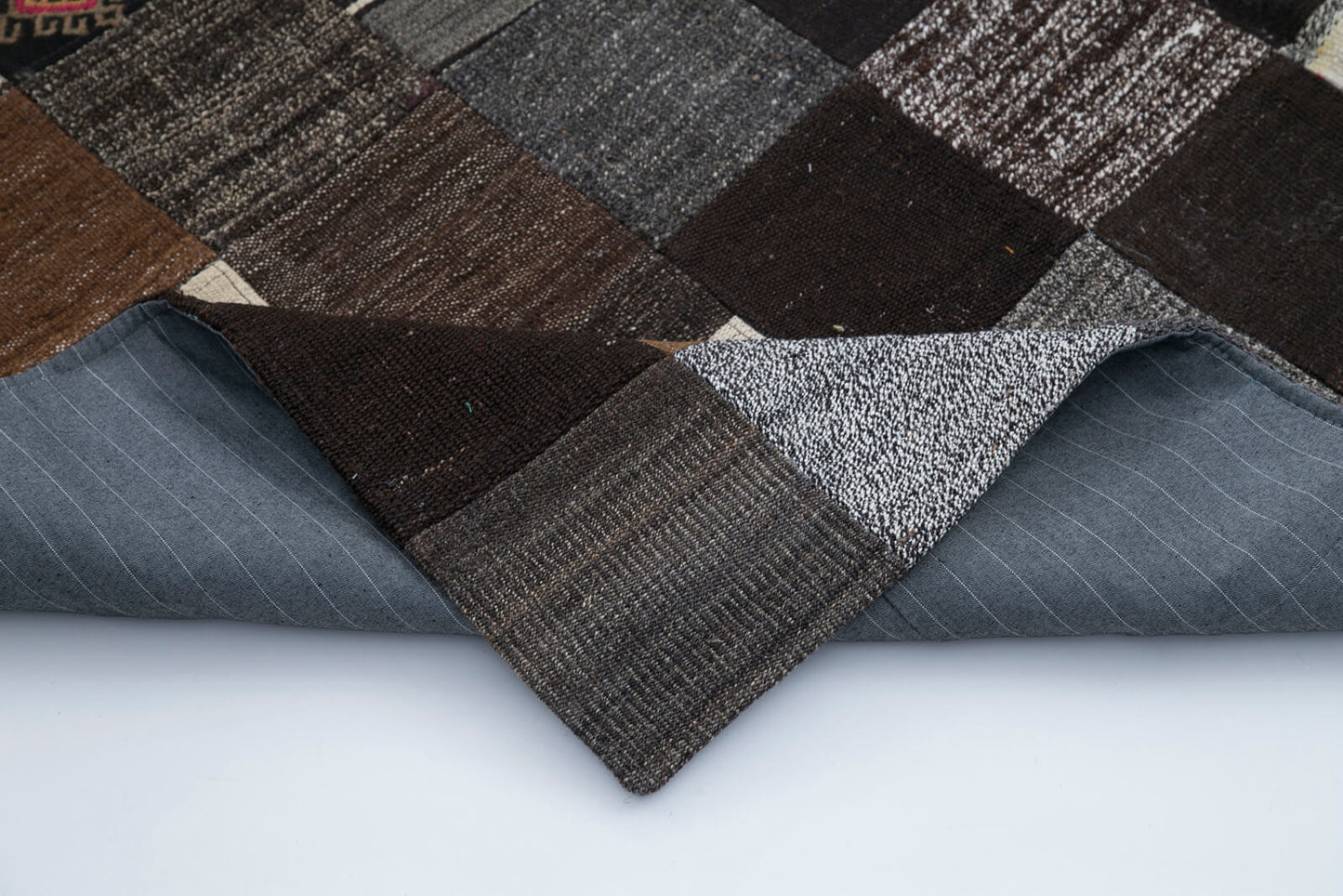 7x10 Multicolor Kilim Patchwork Rug - 30256