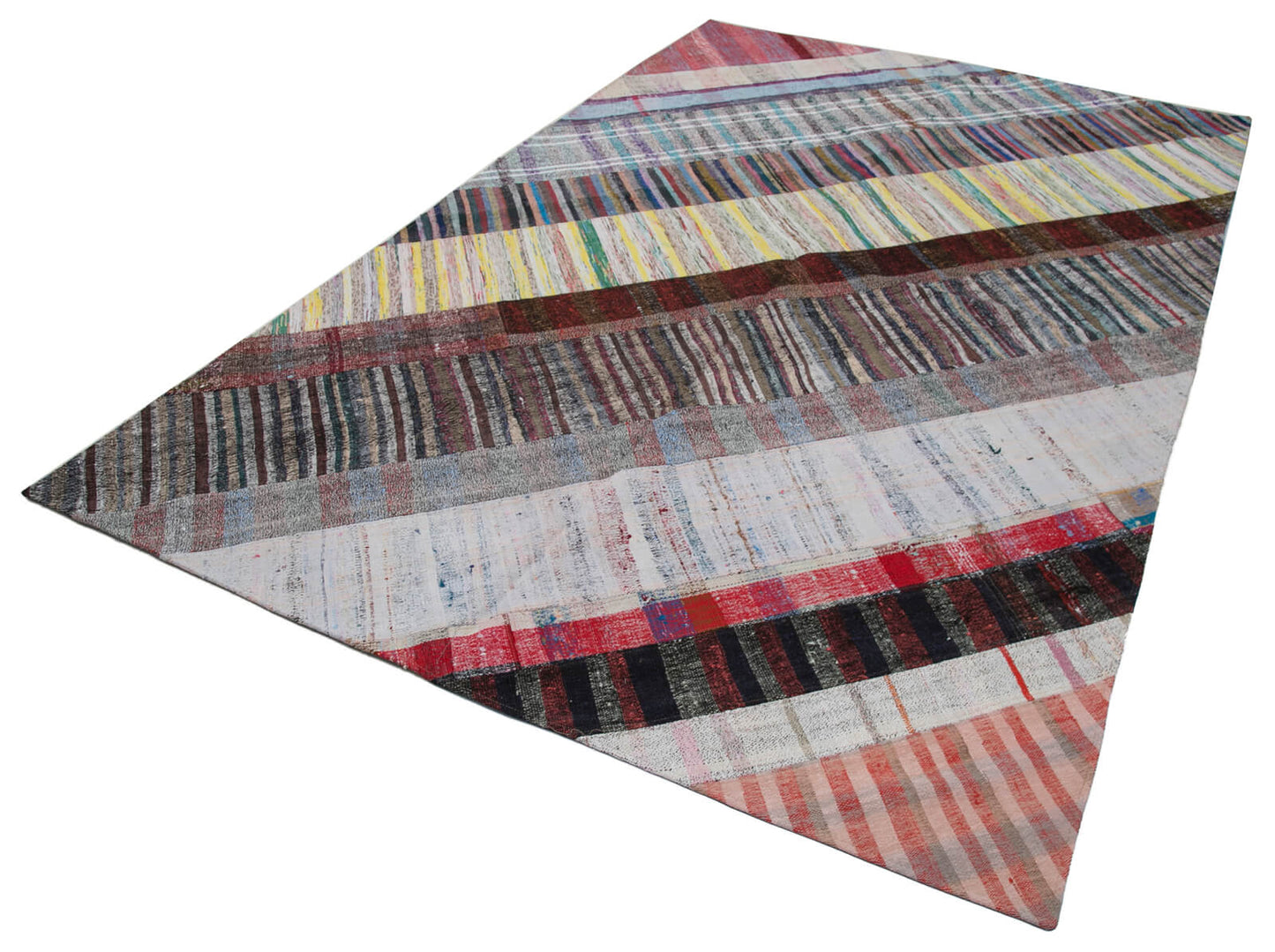6x10 Multicolor Kilim Patchwork Rug - 30270