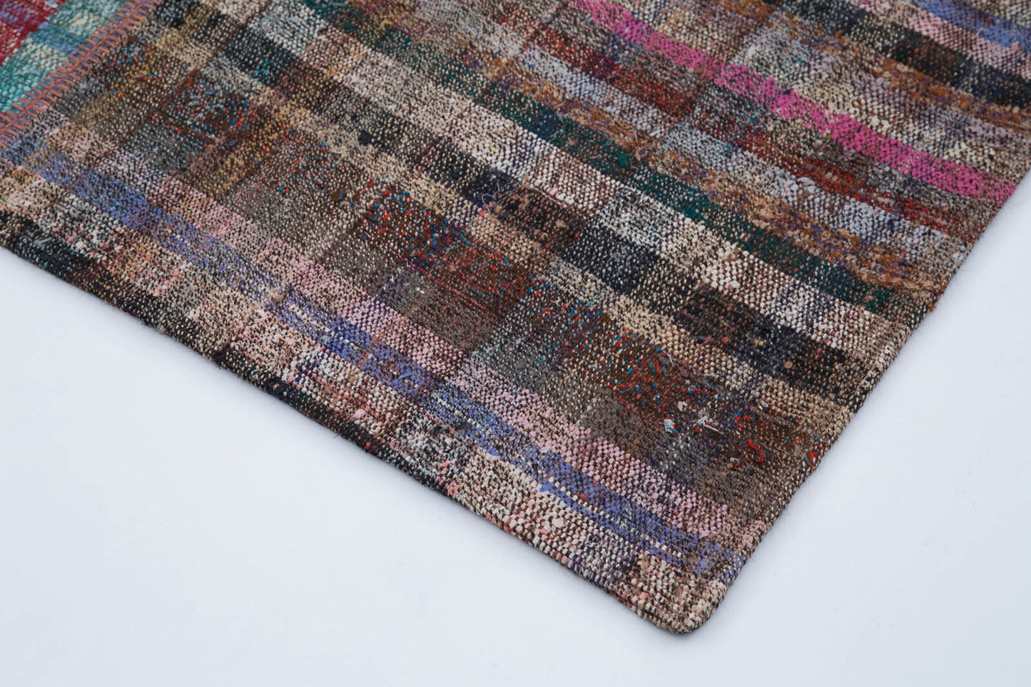 7x10 Multicolor Kilim Patchwork Rug - 30273