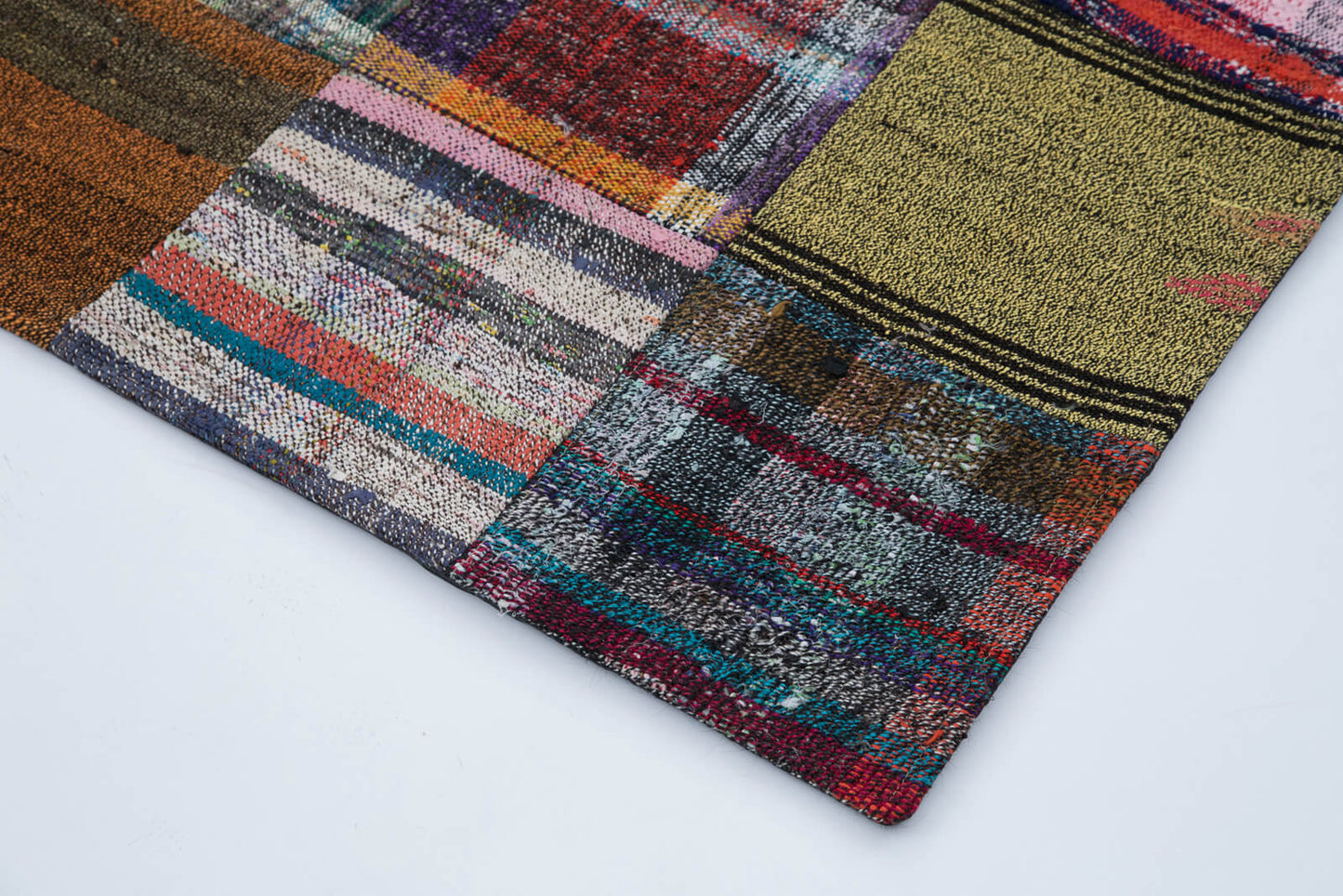 6x8 Multicolor Kilim Patchwork Rug - 30288