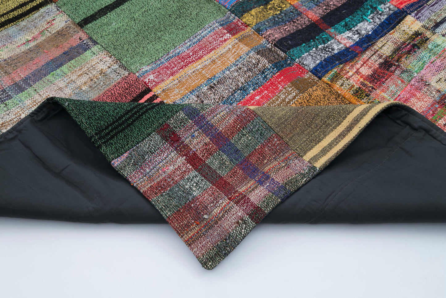 6x8 Multicolor Kilim Patchwork Rug - 30288