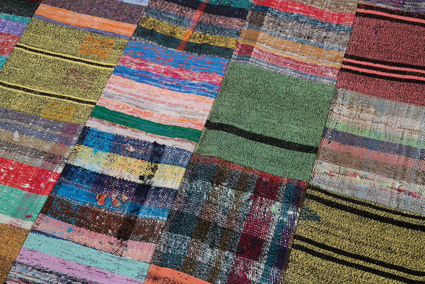 6x8 Multicolor Kilim Patchwork Rug - 30288