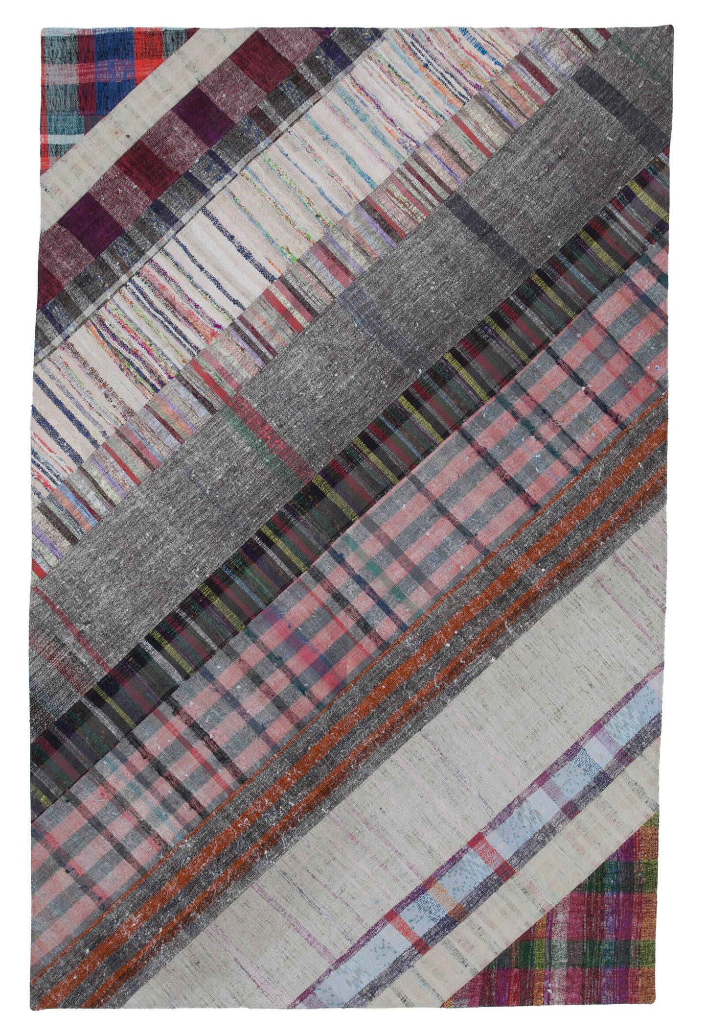 6x10 Multicolor Kilim Patchwork Rug - 30312