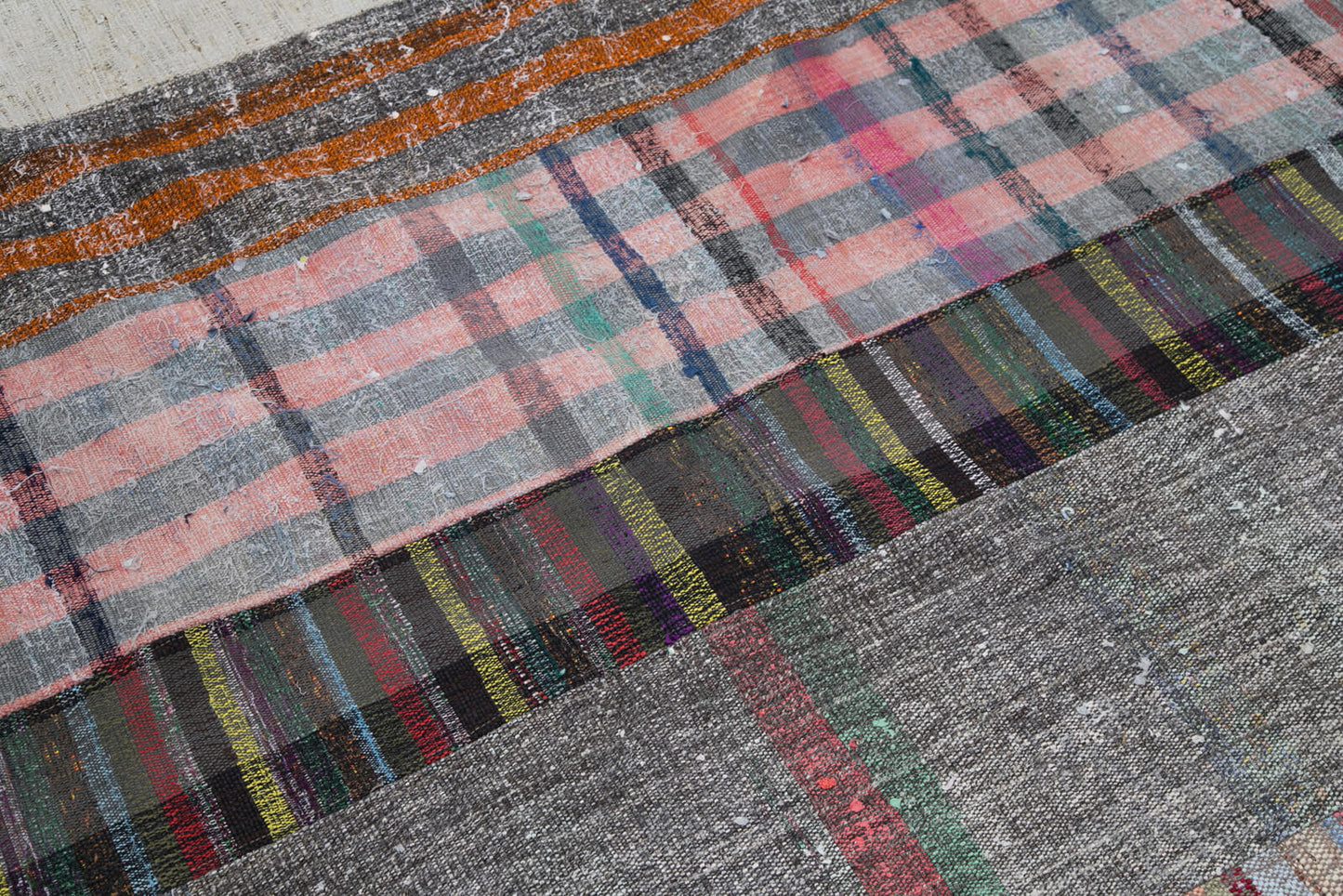 6x10 Multicolor Kilim Patchwork Rug - 30312