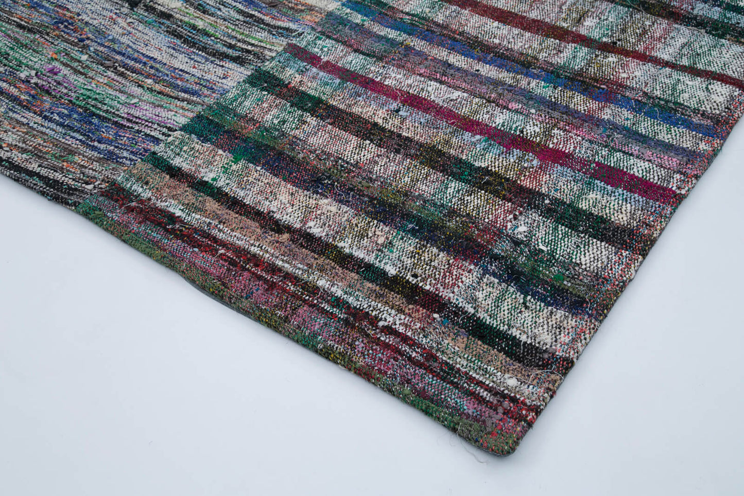7x10 Multicolor Kilim Patchwork Rug - 30355
