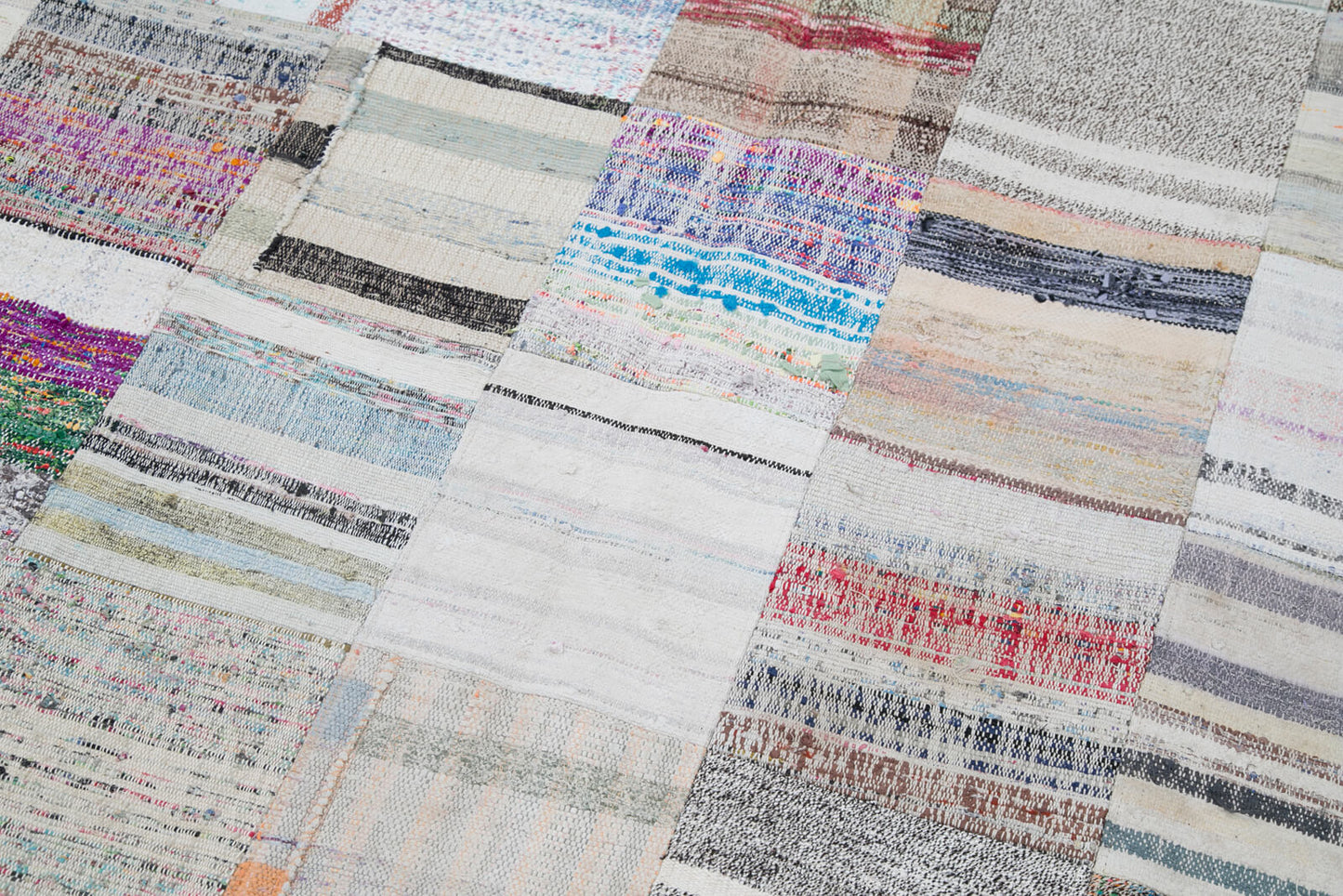 7x10 Multicolor Kilim Patchwork Rug - 30402