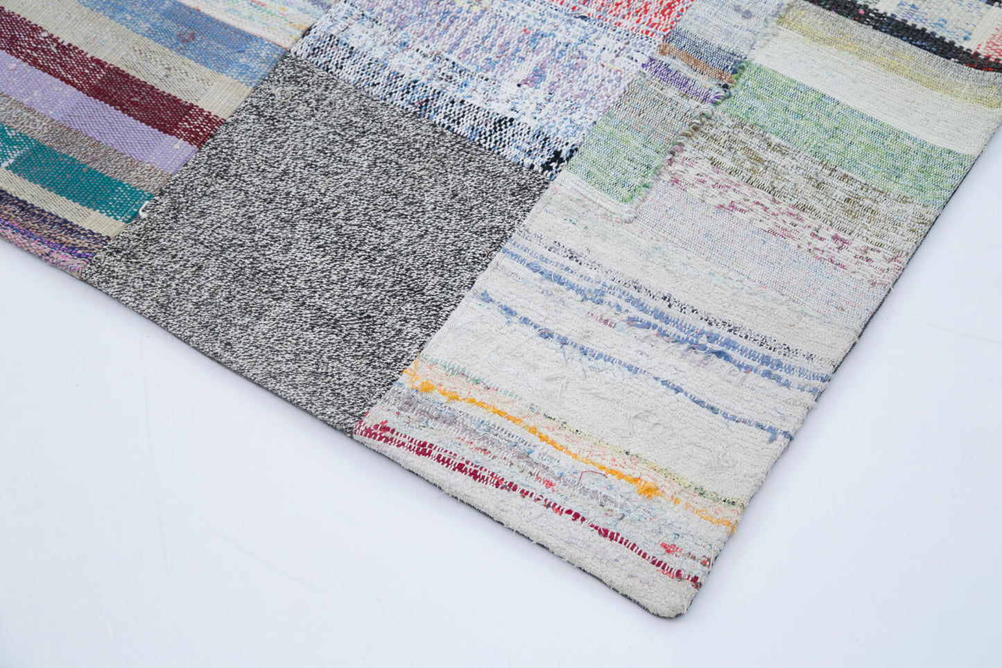 7x10 Multicolor Kilim Patchwork Rug - 30403