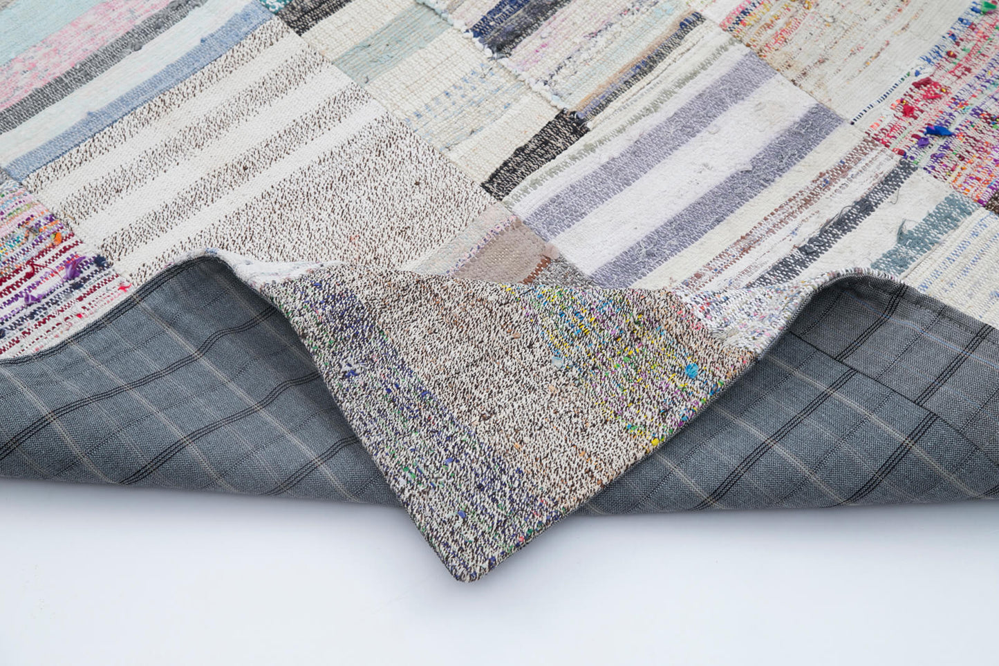 7x10 Multicolor Kilim Patchwork Rug - 30403