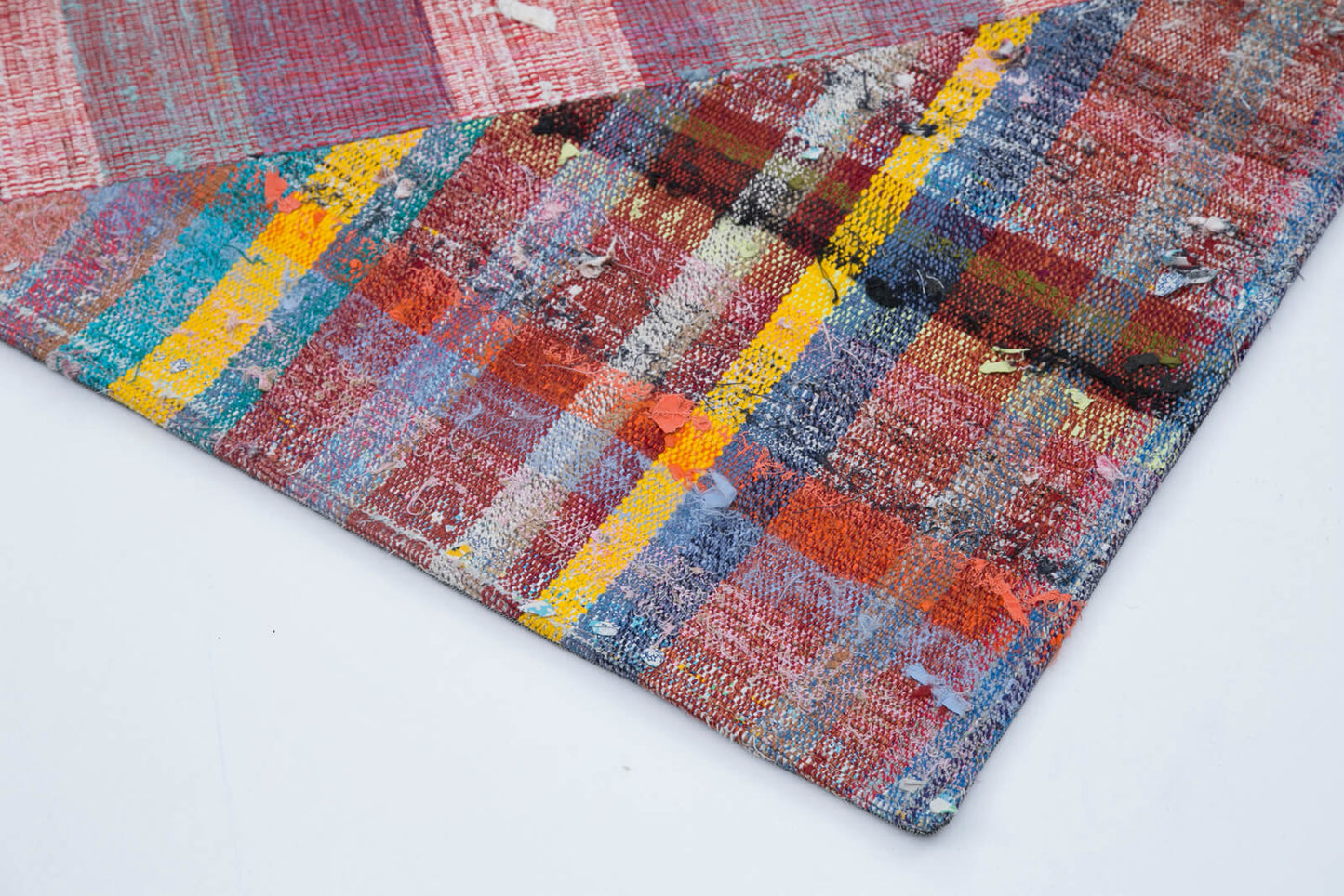 7x10 Multicolor Kilim Patchwork Rug - 30412