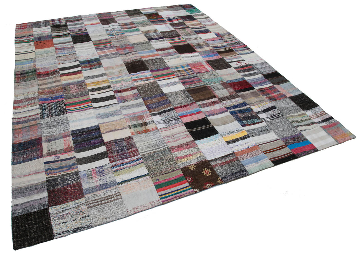 8x10 Multicolor Kilim Patchwork Rug - 30417