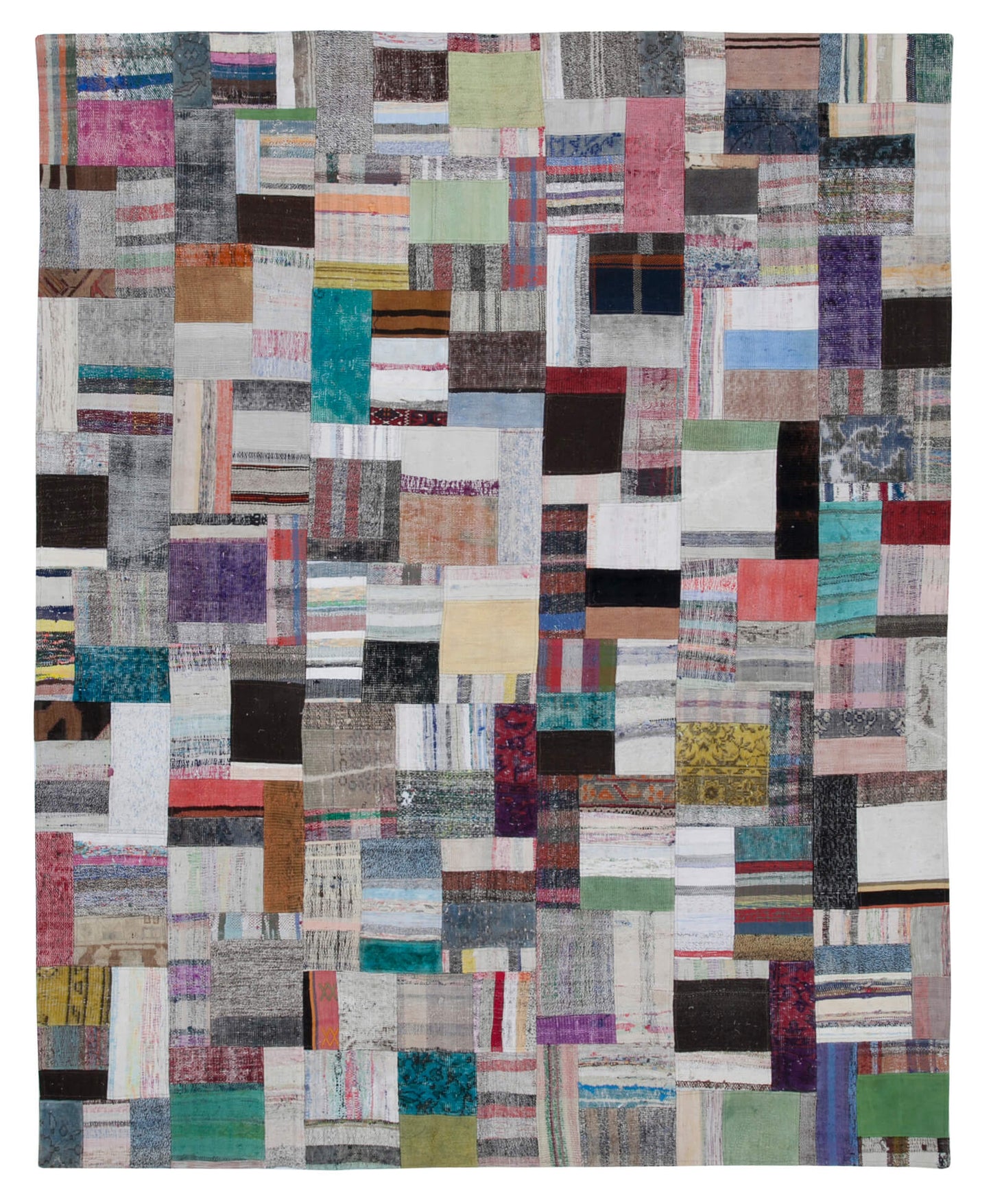 8x10 Multicolor Kilim Patchwork Rug - 30421