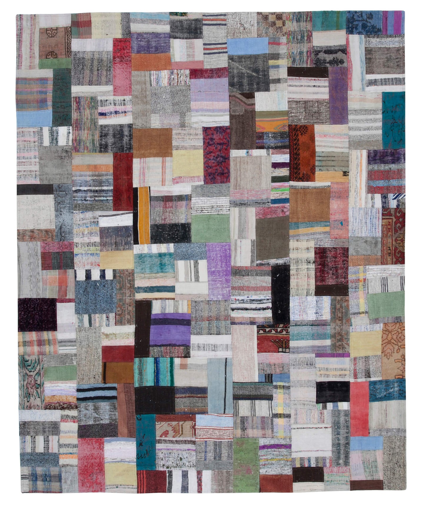 8x10 Multicolor Kilim Patchwork Rug - 30422