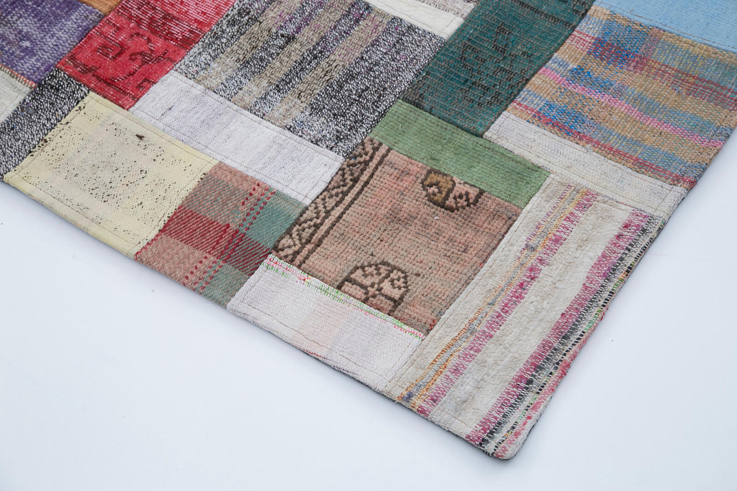 8x10 Multicolor Kilim Patchwork Rug - 30422