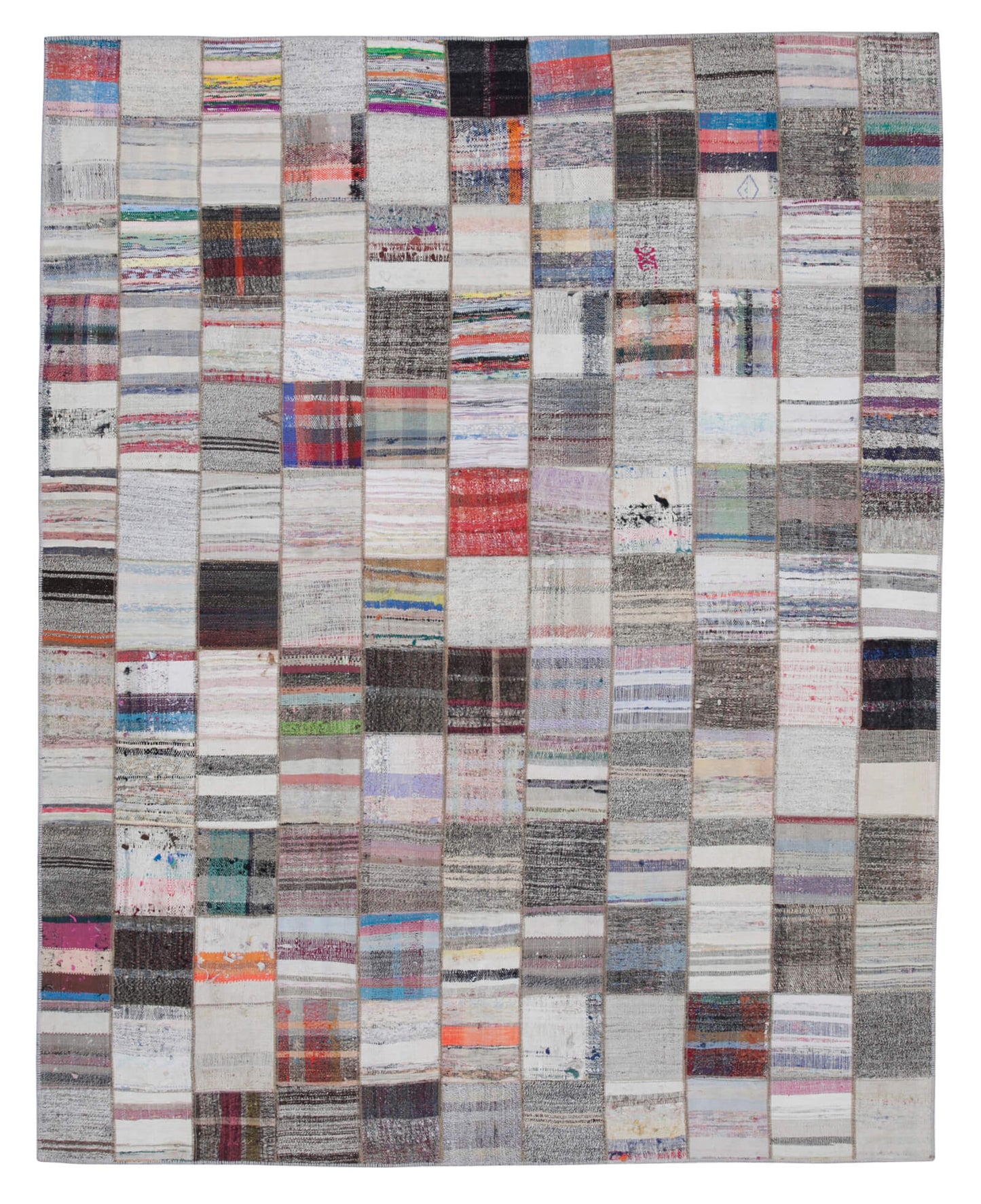 8x10 Multicolor Kilim Patchwork Rug - 30432