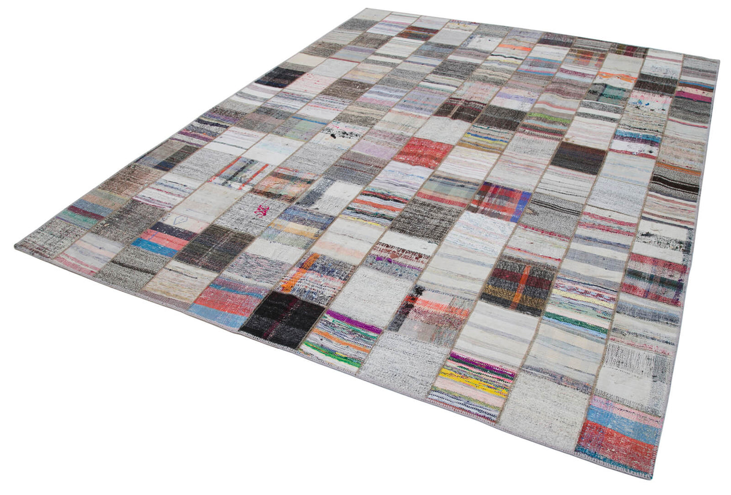 8x10 Multicolor Kilim Patchwork Rug - 30432