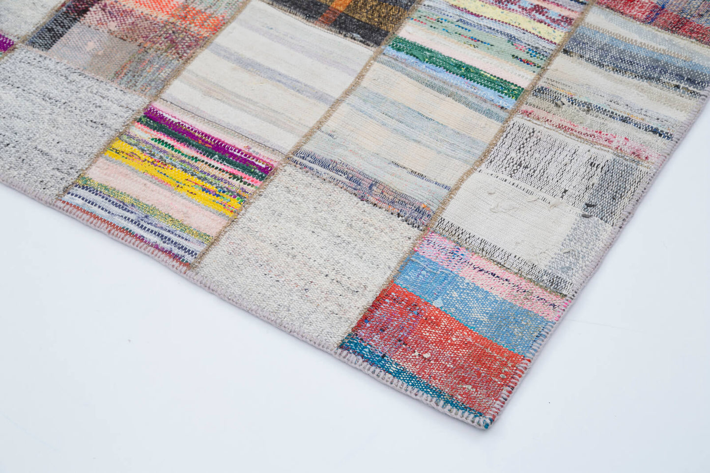 8x10 Multicolor Kilim Patchwork Rug - 30432