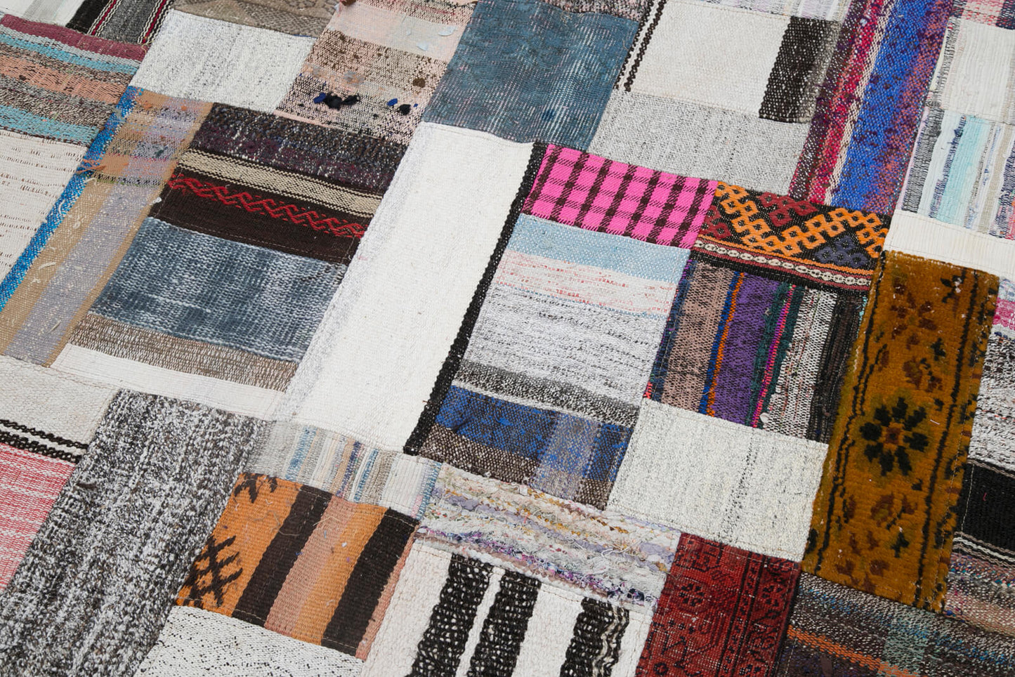 8x10 Multicolor Kilim Patchwork Rug - 30433