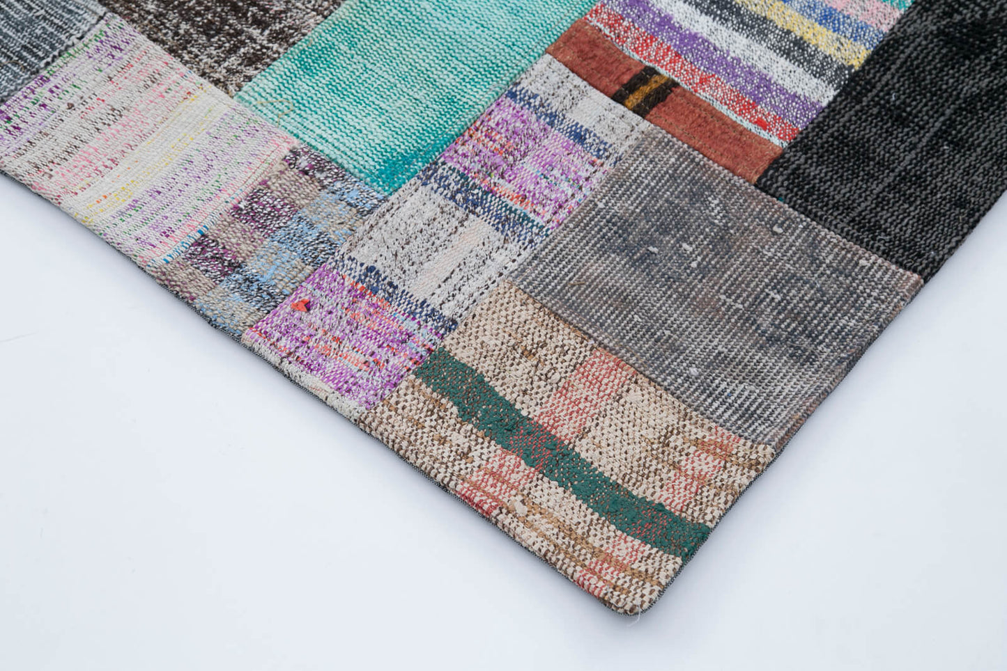 8x10 Multicolor Kilim Patchwork Rug - 30450
