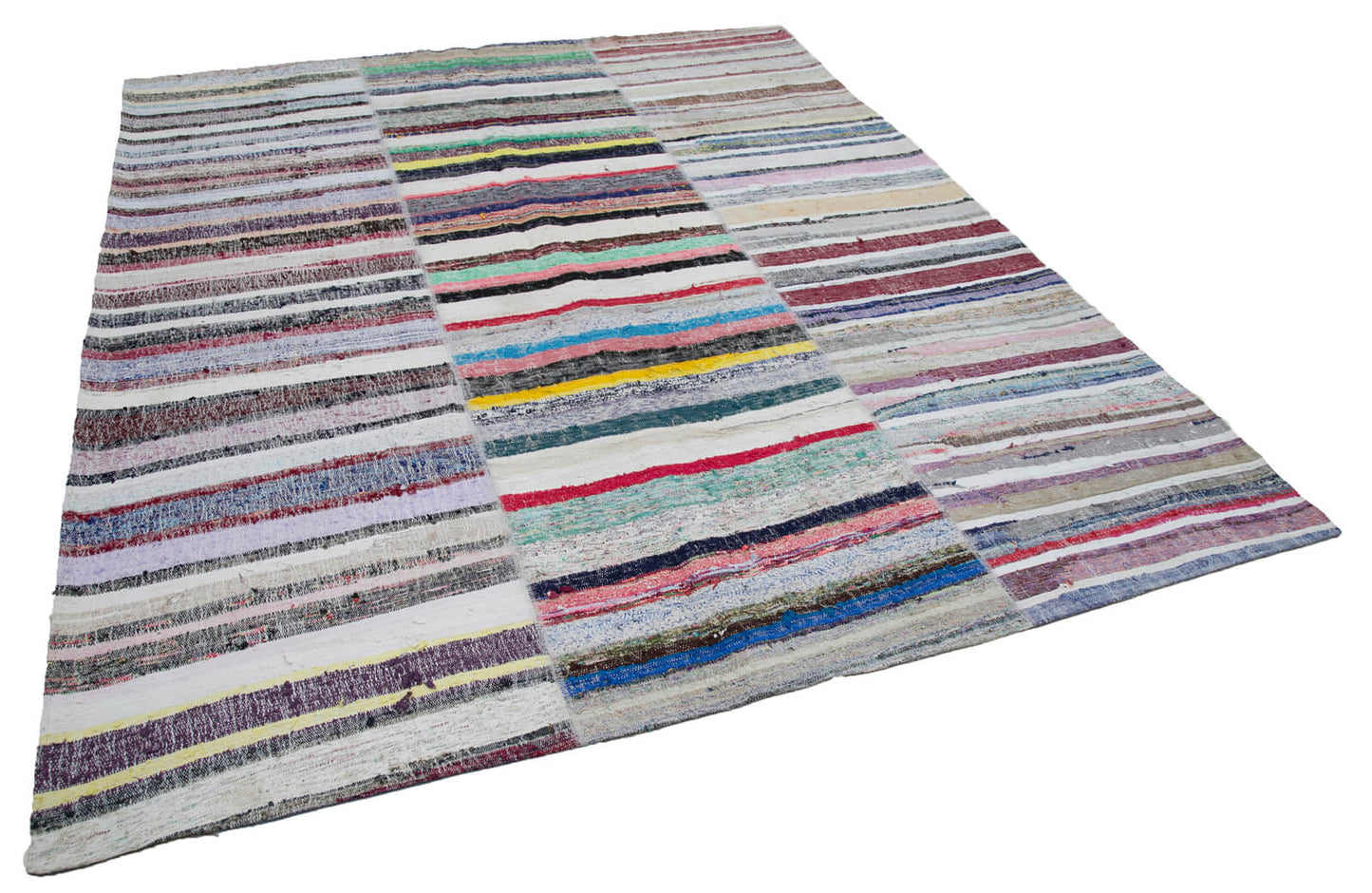 8x10 Multicolor Kilim Patchwork Rug - 30465