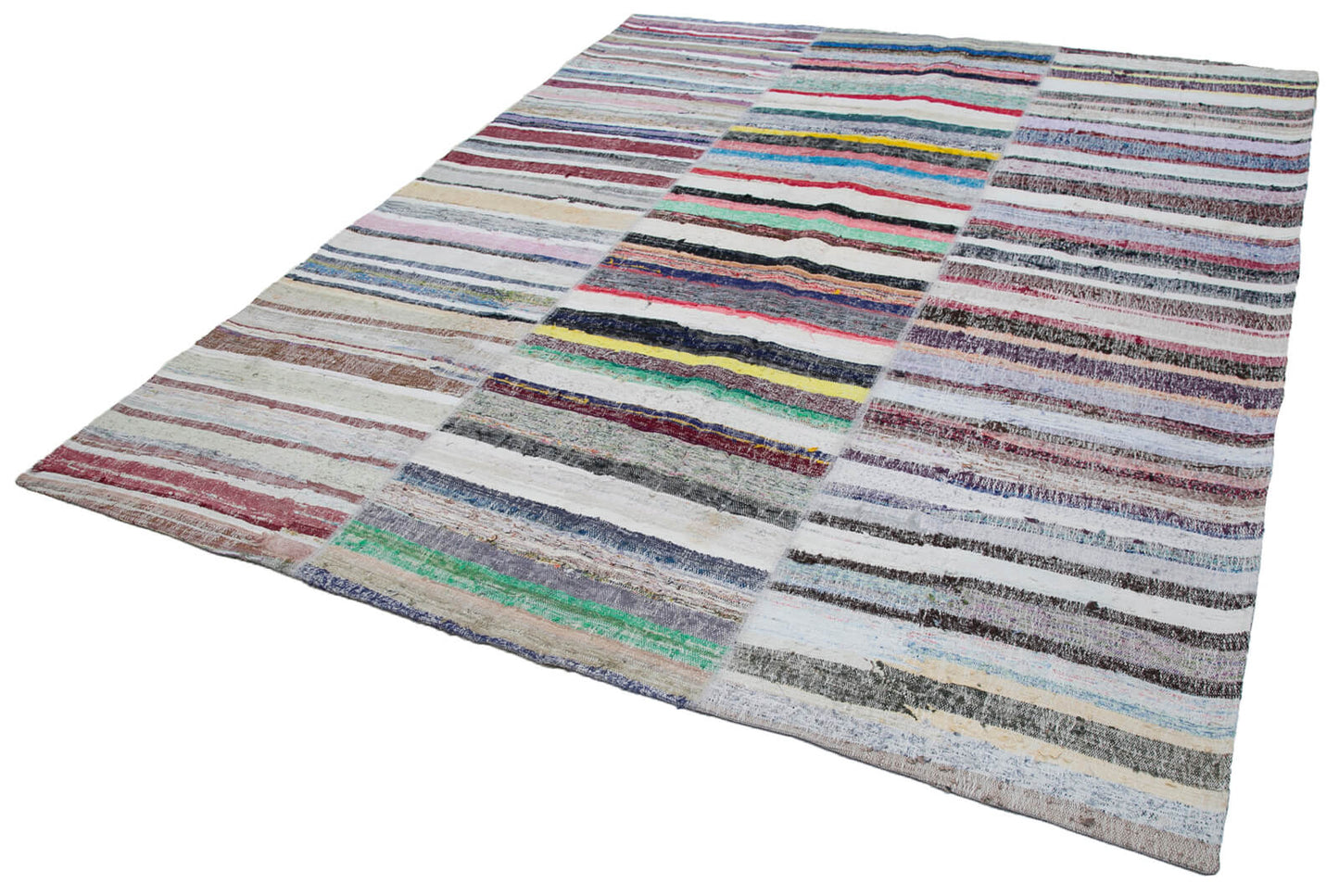 8x10 Multicolor Kilim Patchwork Rug - 30465